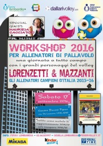locandina Workshop allenatori 2016