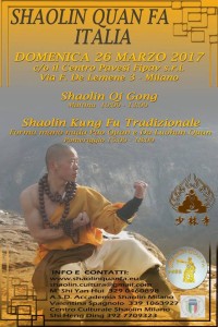 Shaolin Quan Fa 26 marzo