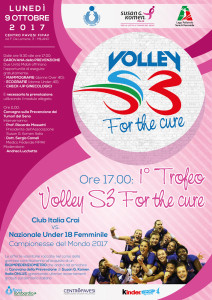 locandina Volley S3 for the Cure